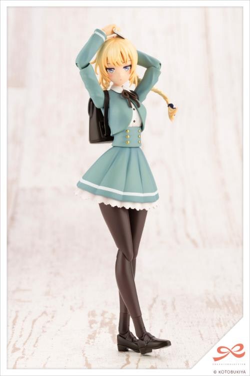 Sousai Shoujo Teien St. Iris Girls' High School Winter Clothes Ritsuka Saeki 1/10 Scale Model Kit