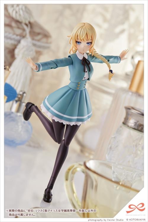 Sousai Shoujo Teien St. Iris Girls' High School Winter Clothes Ritsuka Saeki 1/10 Scale Model Kit