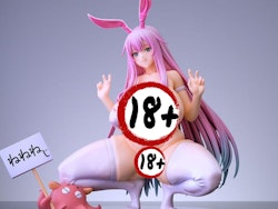 (18+) Original Character NeneneG Design Pink Hair-chan