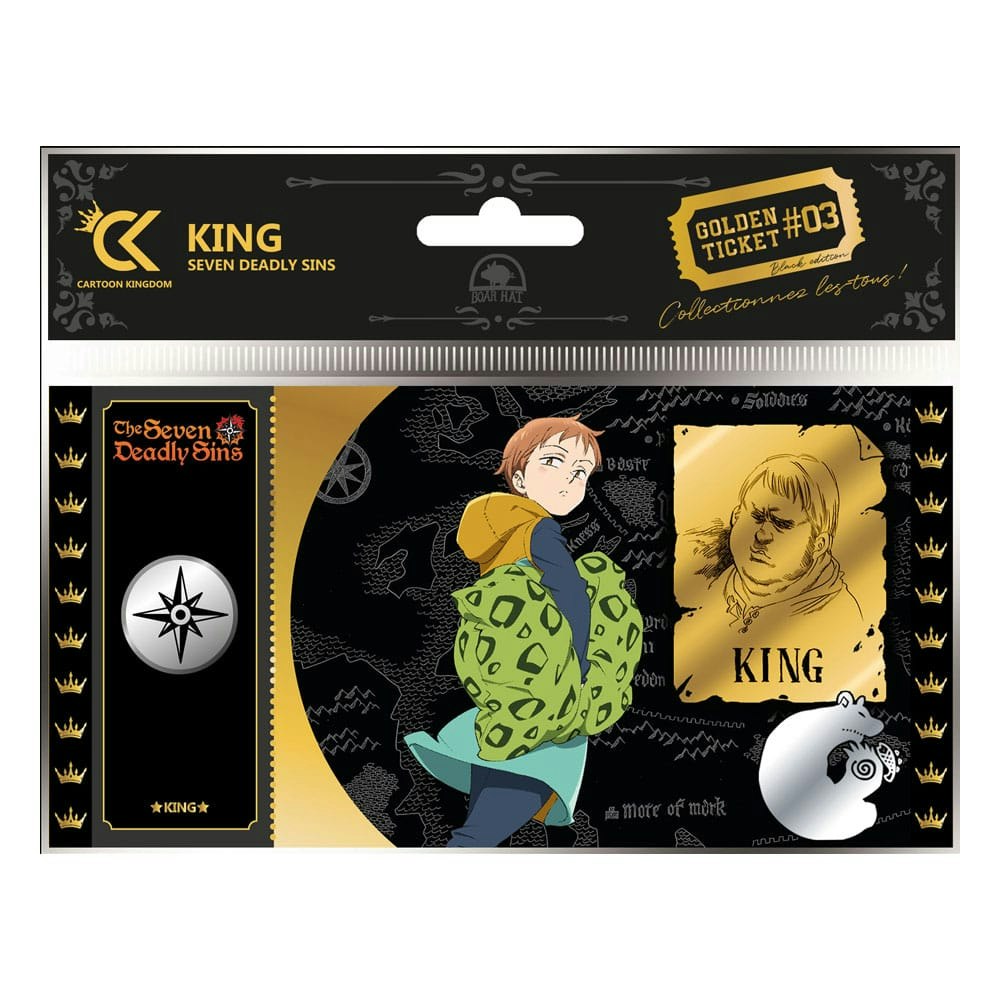 Seven Deadly Sins Golden Ticket Black Edition #03 King Case (10)