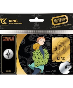 Seven Deadly Sins Golden Ticket Black Edition #03 King Case (10)