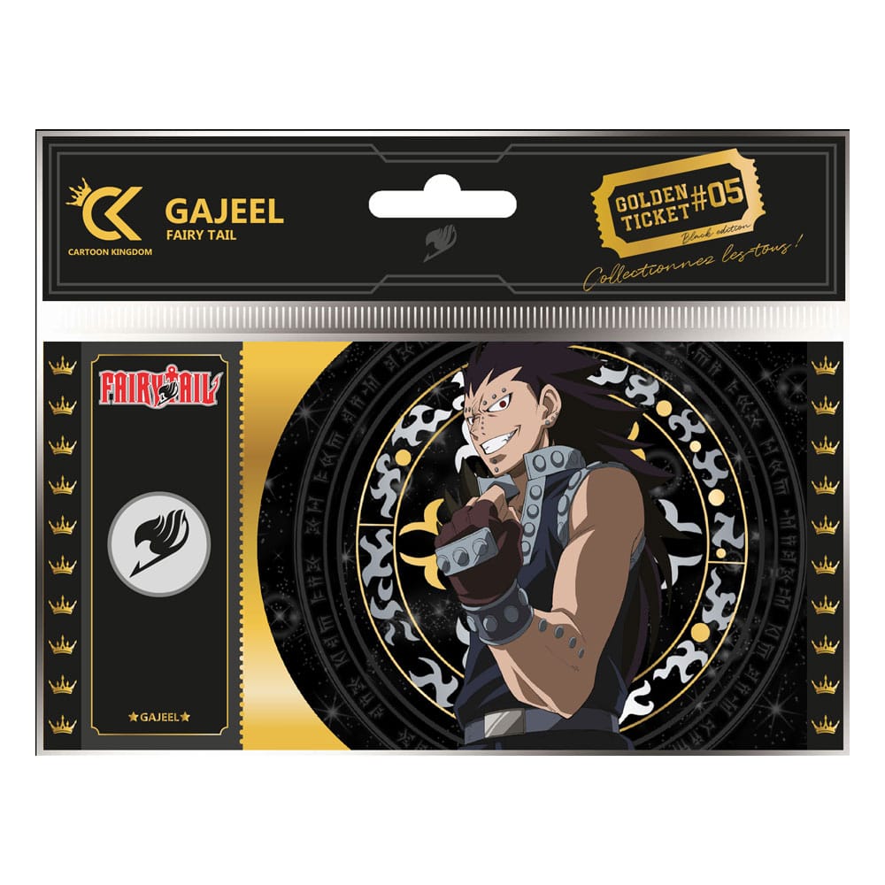 Fairy Tail Golden Ticket Black Edition #05 Gajeel Case (10)