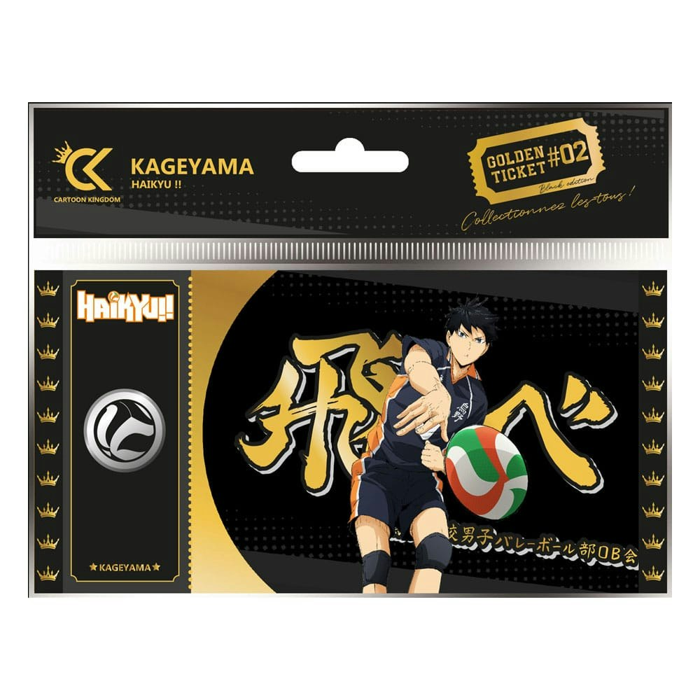 Haikyu!! Golden Ticket Black Edition #02 Kageyama Case (10)