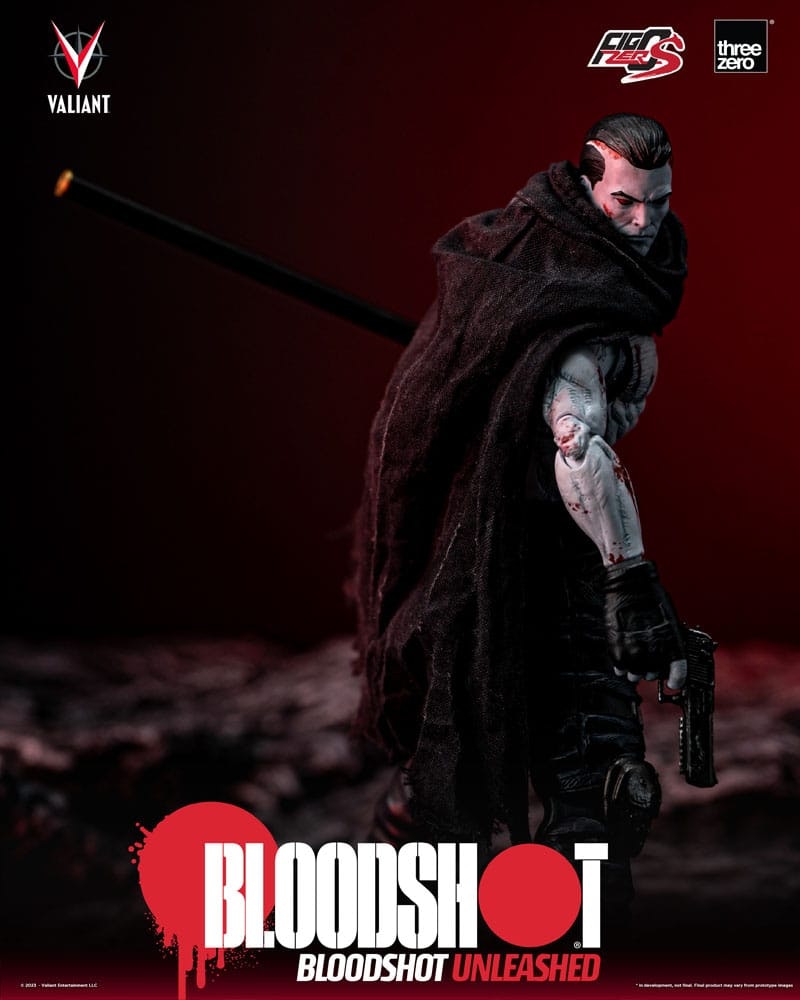 Valiant Comics FigZero S Bloodshot Unleashed