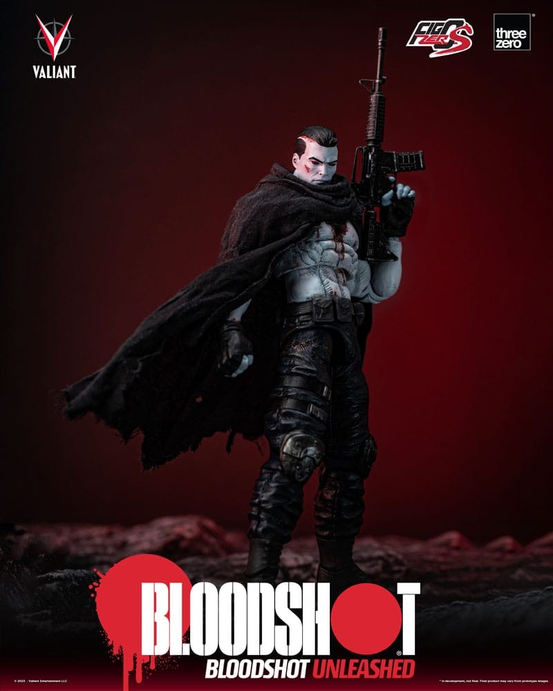 Valiant Comics FigZero S Bloodshot Unleashed