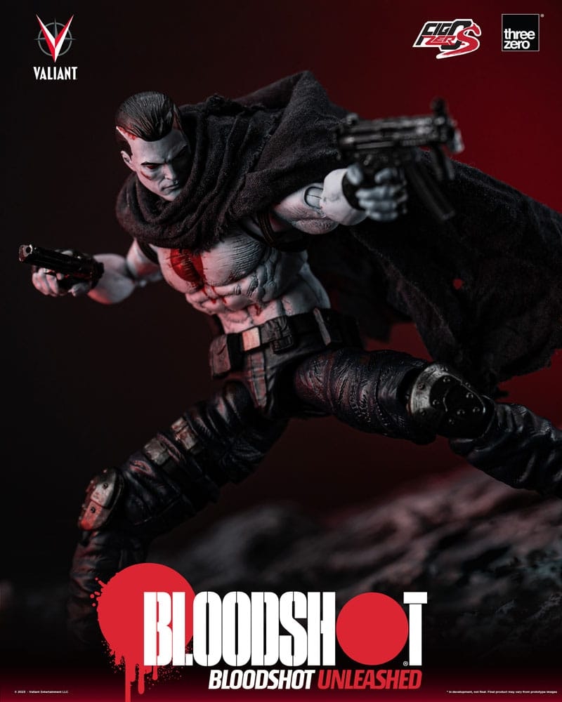 Valiant Comics FigZero S Bloodshot Unleashed