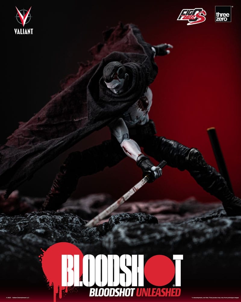 Valiant Comics FigZero S Bloodshot Unleashed