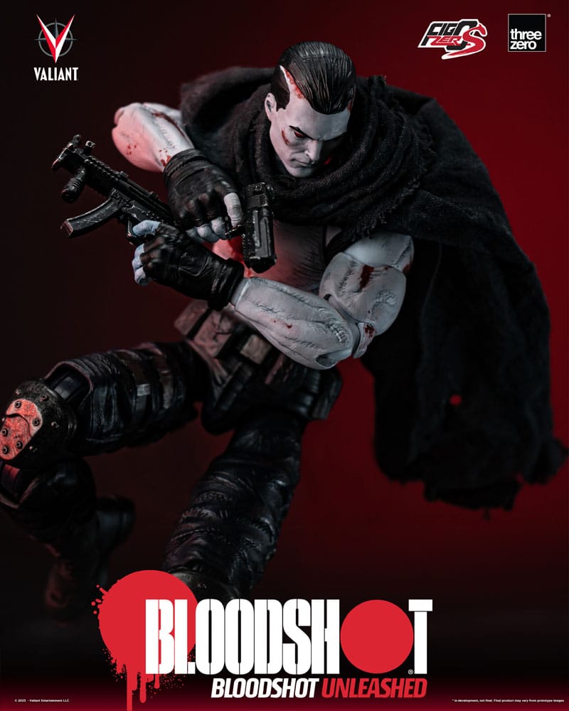 Valiant Comics FigZero S Bloodshot Unleashed