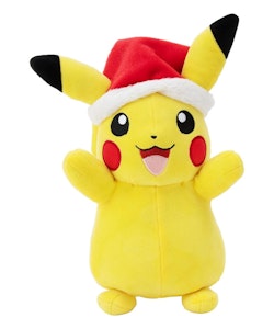 Pokémon Plush Figure Winter Pikachu with Christmas Hat