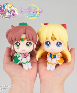 Sailor Moon Look Up Series Eternal Sailor Jupiter & Eternal Sailor Venus Set with Gift