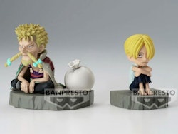 One Piece World Collectable Figure Log Stories Sanji & Zeff