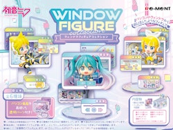Vocaloid Hatsune Miku Window Figure Collection Vol.1 Boxed Set of 6 Figures
