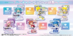 Vocaloid Hatsune Miku Window Figure Collection Vol.1 Boxed Set of 6 Figures