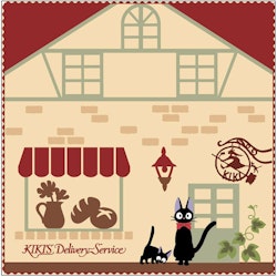 Studio Ghibli Mini Towel Kiki's Delivery Service Kiki's Bakery 25 x 25 cm