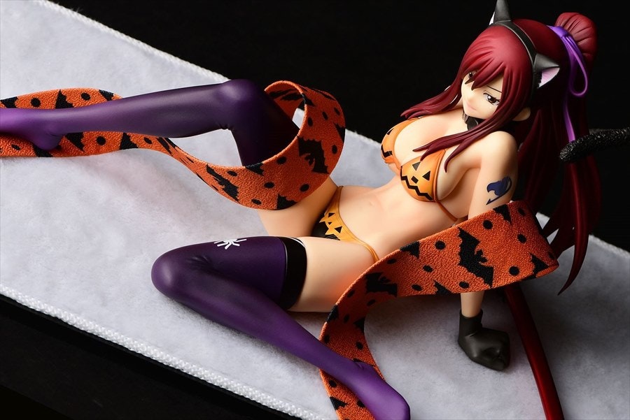 Fairy Tail Erza Scarlet (Halloween Cat Cat Gravure Style Ver.)