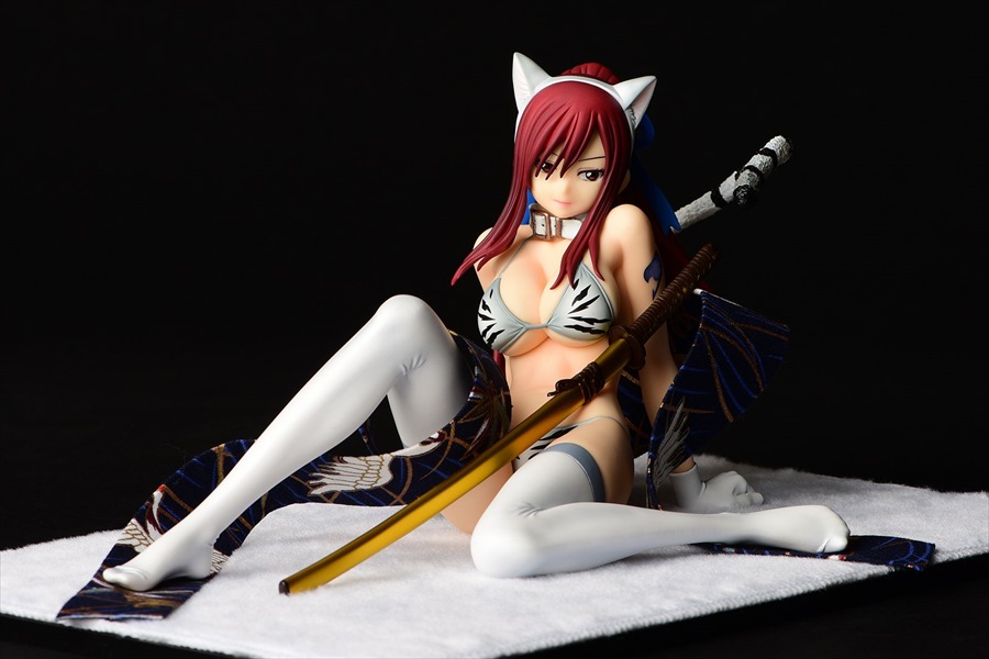 Fairy Tail Erza Scarlet (White Tiger Cat Gravure Style Ver.)