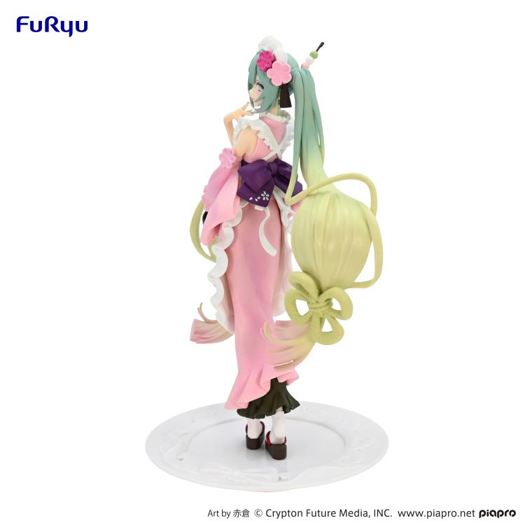 Vocaloid SweetSweets Series Hatsune Miku (Matcha Green Tea Parfait Cherry Blossom Ver.) Exceed Creative Figure