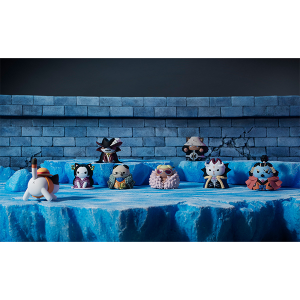 One Piece Mega Cat Project Nyan Piece Nyan! Trading Figures Set of 8 Figures