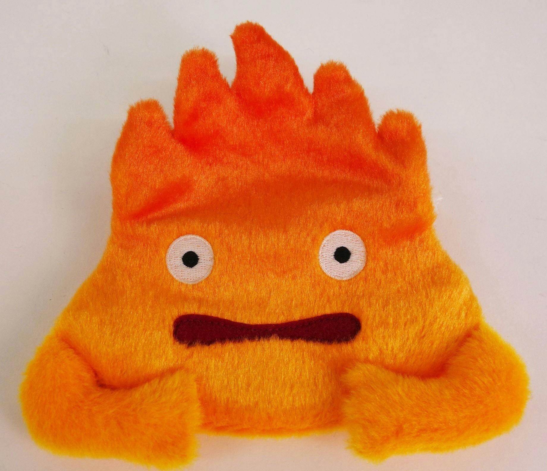 Studio Ghibli Howl's Moving Castle Plush Coin Purse Calcifer