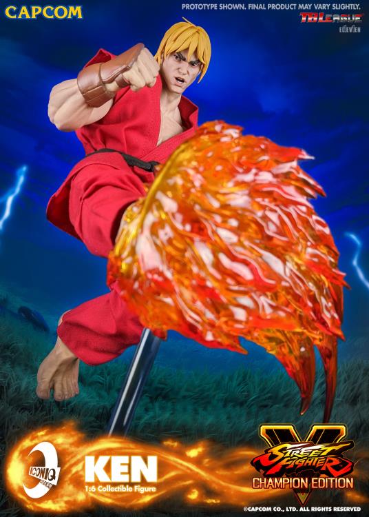 Street Fighter V Iconiq Gaming Series Ken 1/6 Scale Collectible Figure