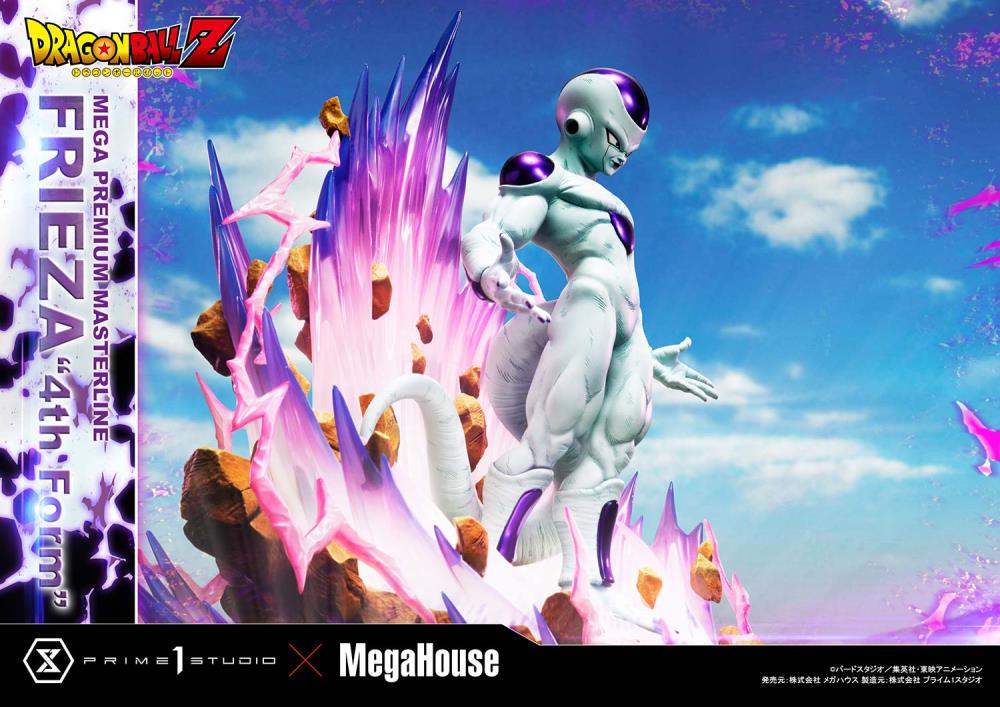 Dragon Ball Z Mega Premium Masterline Frieza 4th Form 1/4 Scale Statue