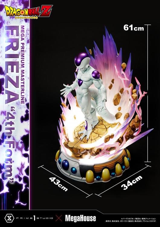 Dragon Ball Z Mega Premium Masterline Frieza 4th Form 1/4 Scale Statue