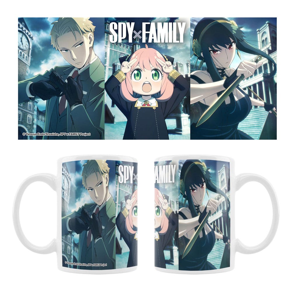 Spy x Family Ceramic Mug Loid & Anya & Yor 320ml