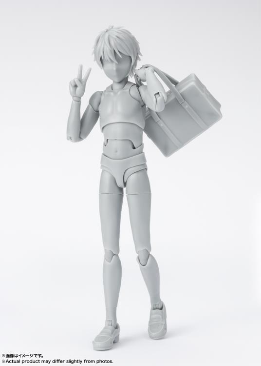 S.H.Figuarts DX Body-kun School Life Edition Set (Gray Color Ver.)
