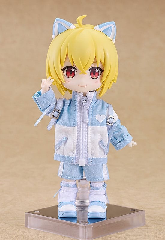 Nendoroid Doll Figures Outfit Set: Subculture Fashion Tracksuit (Blue)