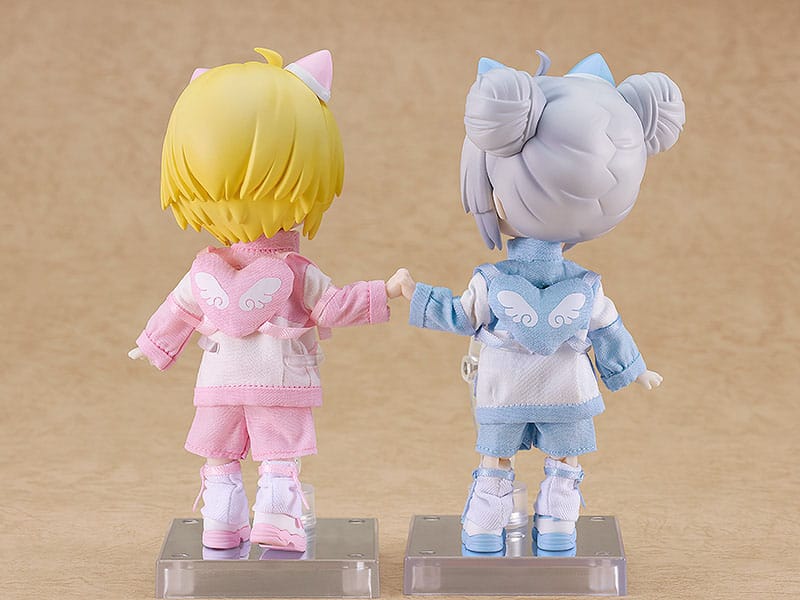 Nendoroid Doll Figures Outfit Set: Subculture Fashion Tracksuit (Blue)