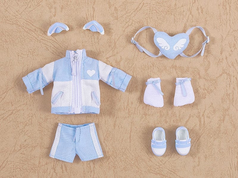 Nendoroid Doll Figures Outfit Set: Subculture Fashion Tracksuit (Blue)