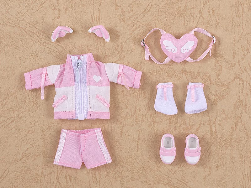 Nendoroid Doll Figures Outfit Set: Subculture Fashion Tracksuit (Pink)