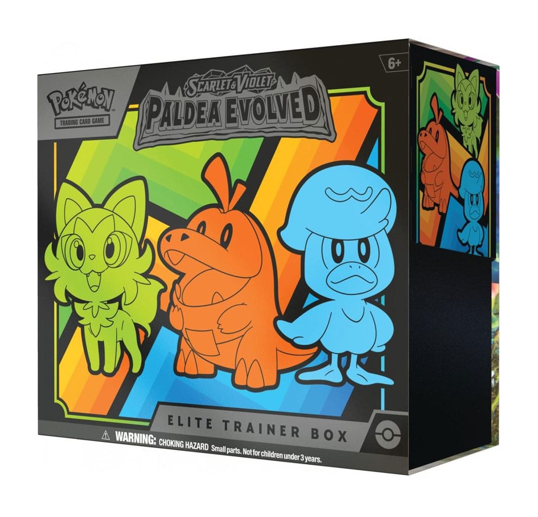 Pokémon TCG Scarlet & Violet 02 Elite Trainer Box (English Version)