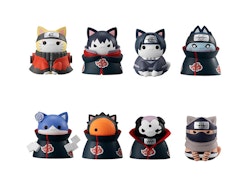 Naruto Shippuden Nyaruto! Mega Cat Project All-Out Battle with the "Akatsuki"! Defend the Hidden Leaf Village! Box of 8 Figures