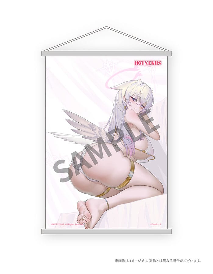 (18+) Pure White Angel-chan Tapestry Set Edition