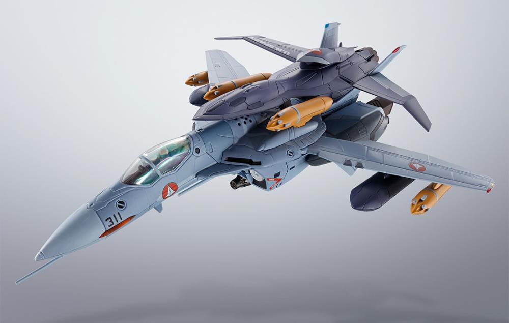 Macross Zero Hi-Metal R VF-0A Phoenix (Shin Kudo Use) + QF-2200D-B Ghost
