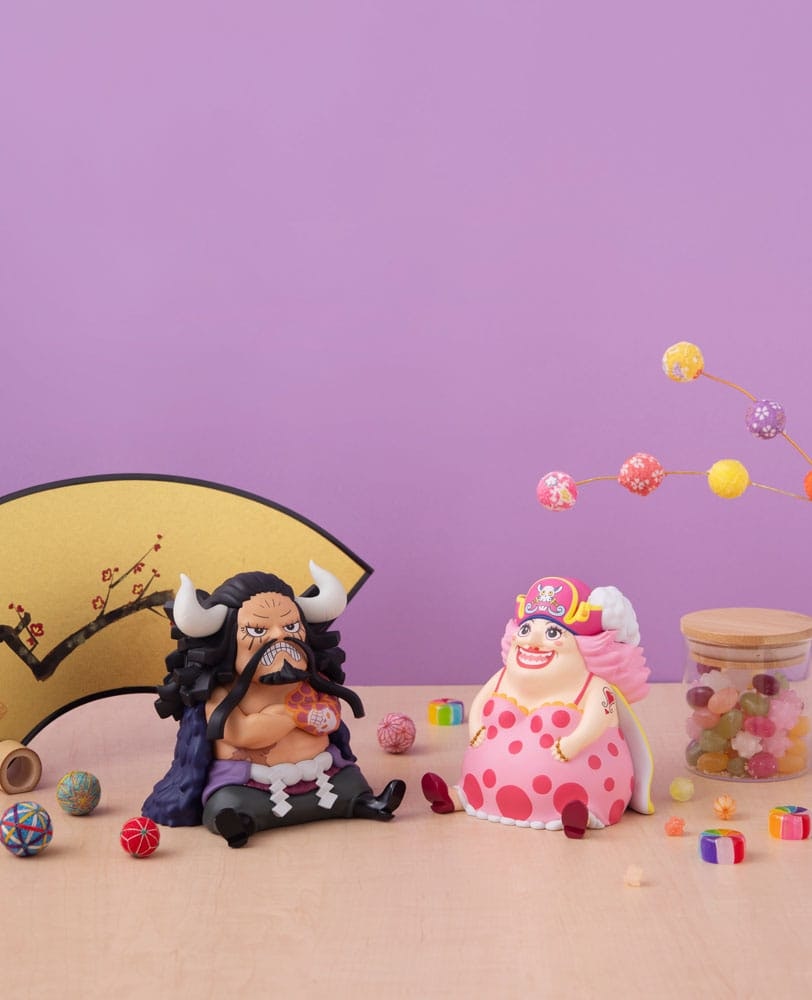 One Piece Look Up Series Kaido & Big Mom with Gourd & Semla
