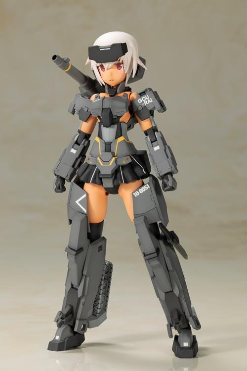 Frame Arms Girl Gourai-Kai (Black) with GM148 Type Anti-Tank Missile Model Kit Set