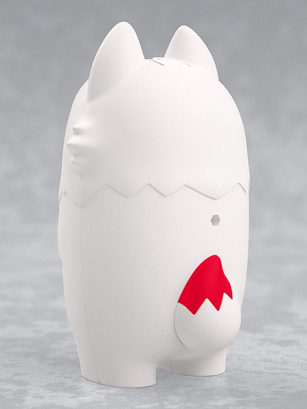 Nendoroid More Kigurumi Face Parts Case for Nendoroid Figures White Kitsune
