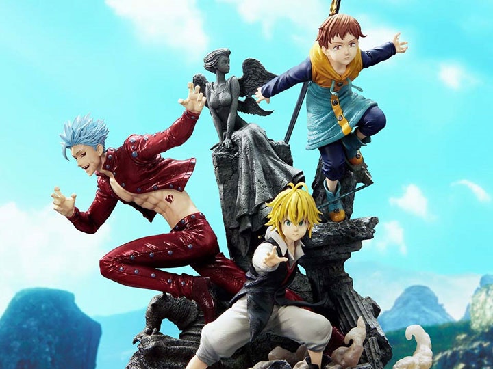 The Seven Deadly Sins Concept Masterline Meliodas, Ban, and King 1/6 Scale Statue