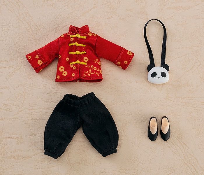 Nendoroid Doll Figures Outfit Set: Short Length Chinese Outfit (Red)