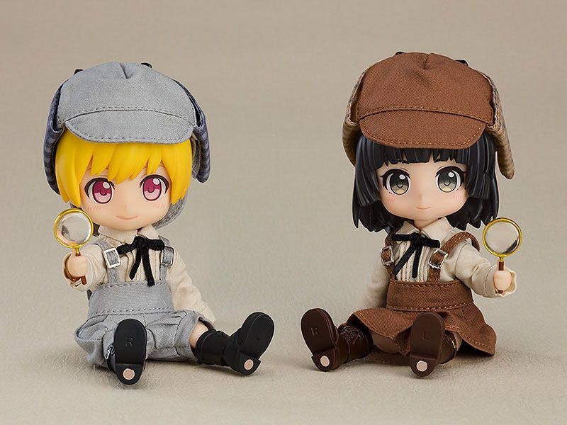 Nendoroid Doll Figures Outfit Set: Detective - Boy (Gray)