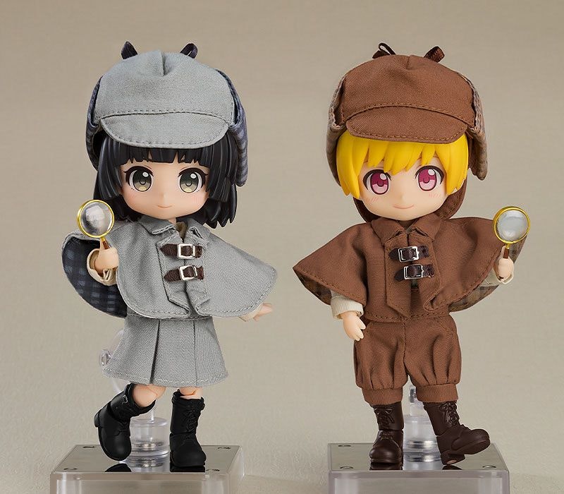 Nendoroid Doll Figures Outfit Set: Detective - Girl (Gray)