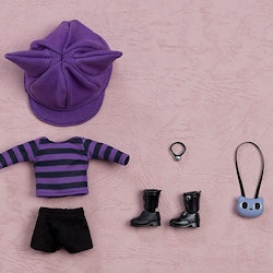 Nendoroid Doll Figures Outfit Set: Cat - Themed Outfit (Purple)