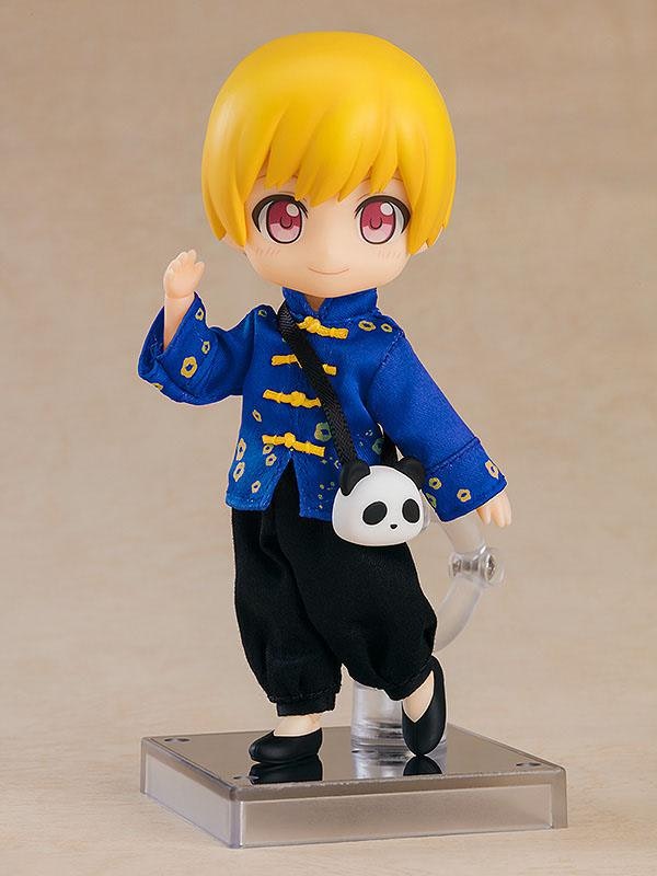 Nendoroid Doll Figures Outfit Set: Short Length Chinese Outfit (Blue)
