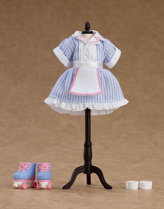 Nendoroid Doll Figures Outfit Set: Diner - Girl (Blue)