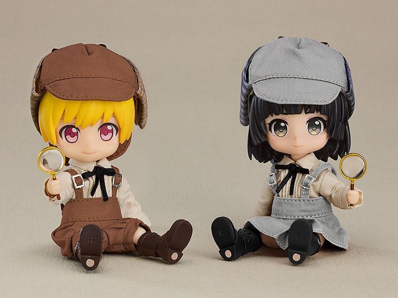 Nendoroid Doll Figures Outfit Set: Detective - Boy (Brown)