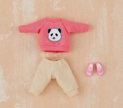 Nendoroid Doll Figures Outfit Set: Sweatshirt and Sweatpants (Pink)