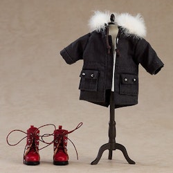 Nendoroid Doll Figures Outfit Set: Boots & Mod Coat (Black)