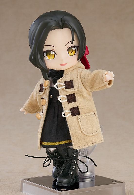 Nendoroid Doll Figures Outfit Set: Boots & Duffle Coat (Beige)